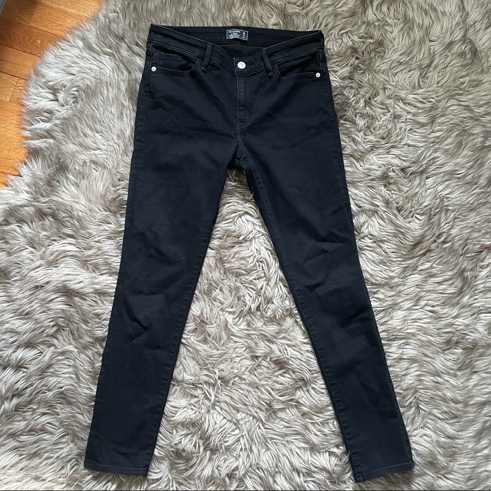 Abercrombie & Fitch Harper Low Rise Super Skinny